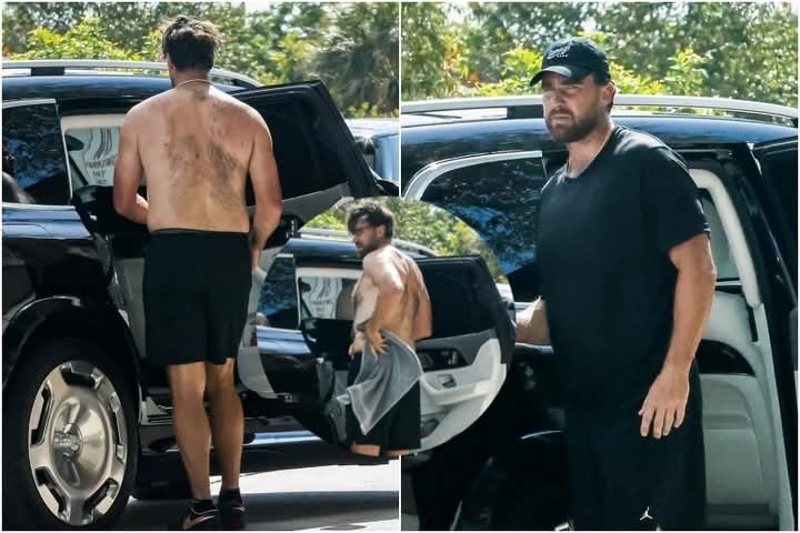 Travis Kelce Goes Shirtless After Sweaty Workout, Puts Hairy Back and NFL Physique on Full DisplayMay 21, 2025