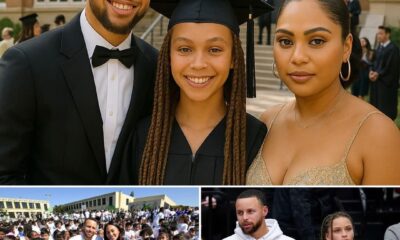 Just In:”Stephen Curry and Ayesha Curry attend their daughter Riley Curry’s end-of-school-year graduation. The superstar dad’s presence causes the classroom to erupt with excitement due to his friendly and approachable demeanor...Read More..