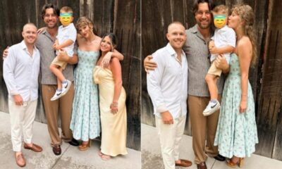 JUST IN: Travis Kelce and Taylor Swift’s Surprise Tennessee Wedding Appearance Leaves Guests Thrilled, with the Couple Posing for Unforgettable Fan Snapshots
